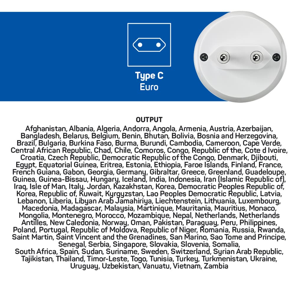 EU Shaver Adaptor lifestyle e