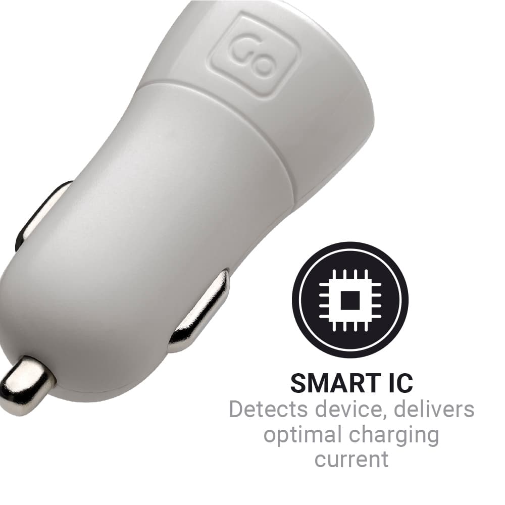 In-Car Twin USB-A Charger (4.8A) lifestyle d