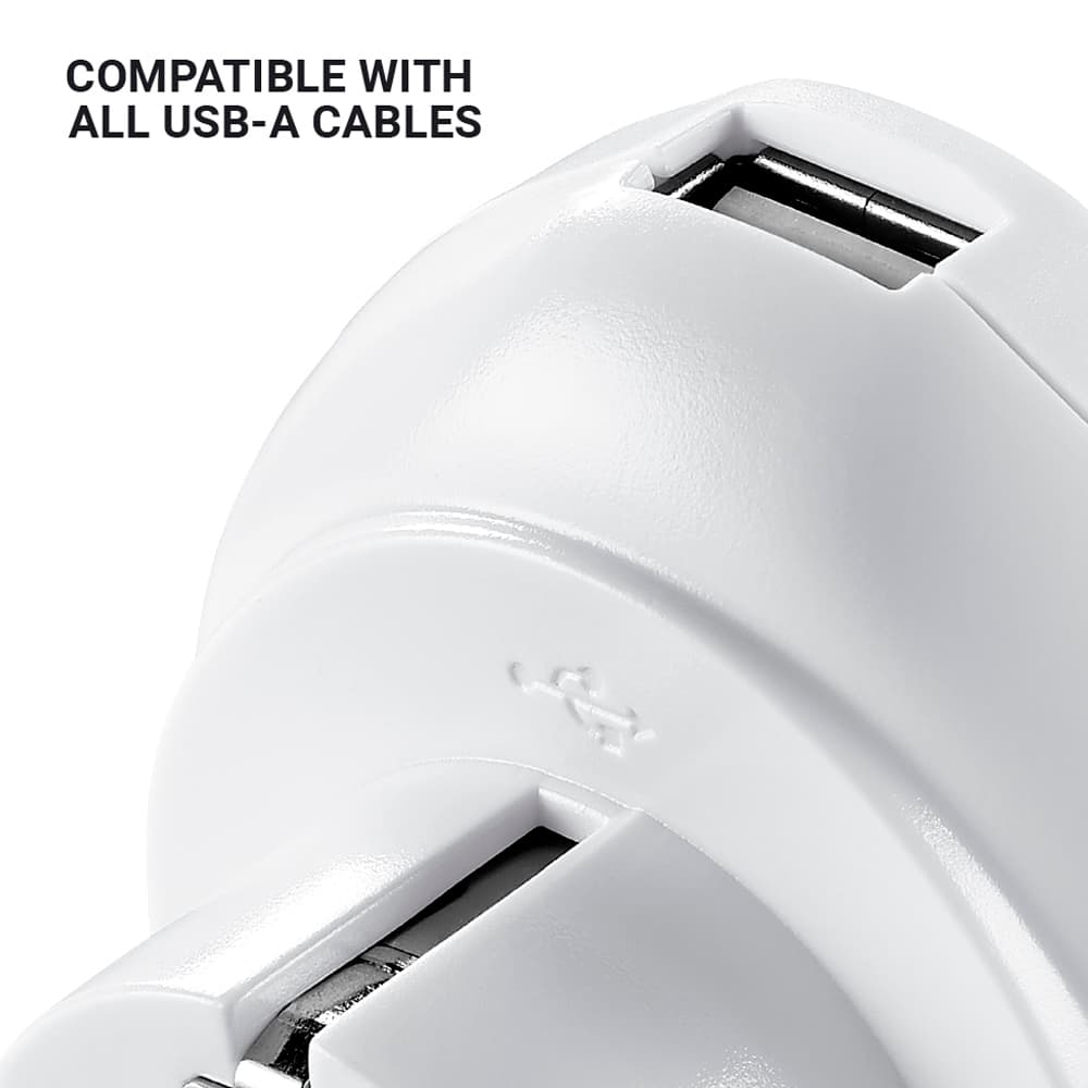 USA-EU USB-A Adaptor (2.4A) lifestyle e