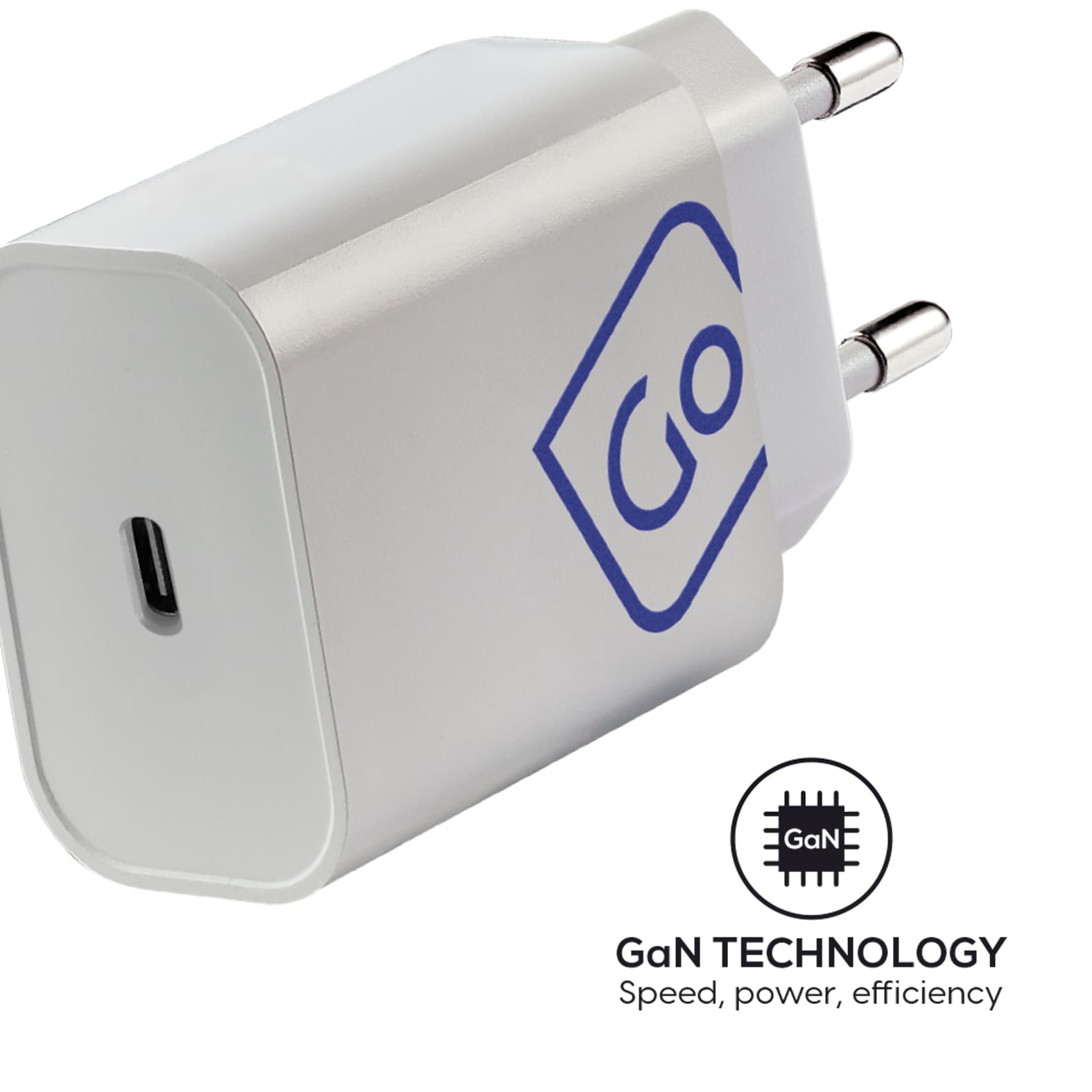 EU USB-C GaN Charger + (30W PD) lifestyle f