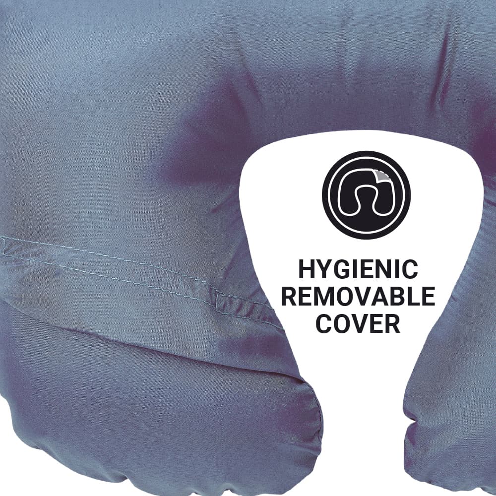 Classic Neck Pillow (Blue) lifestyle c