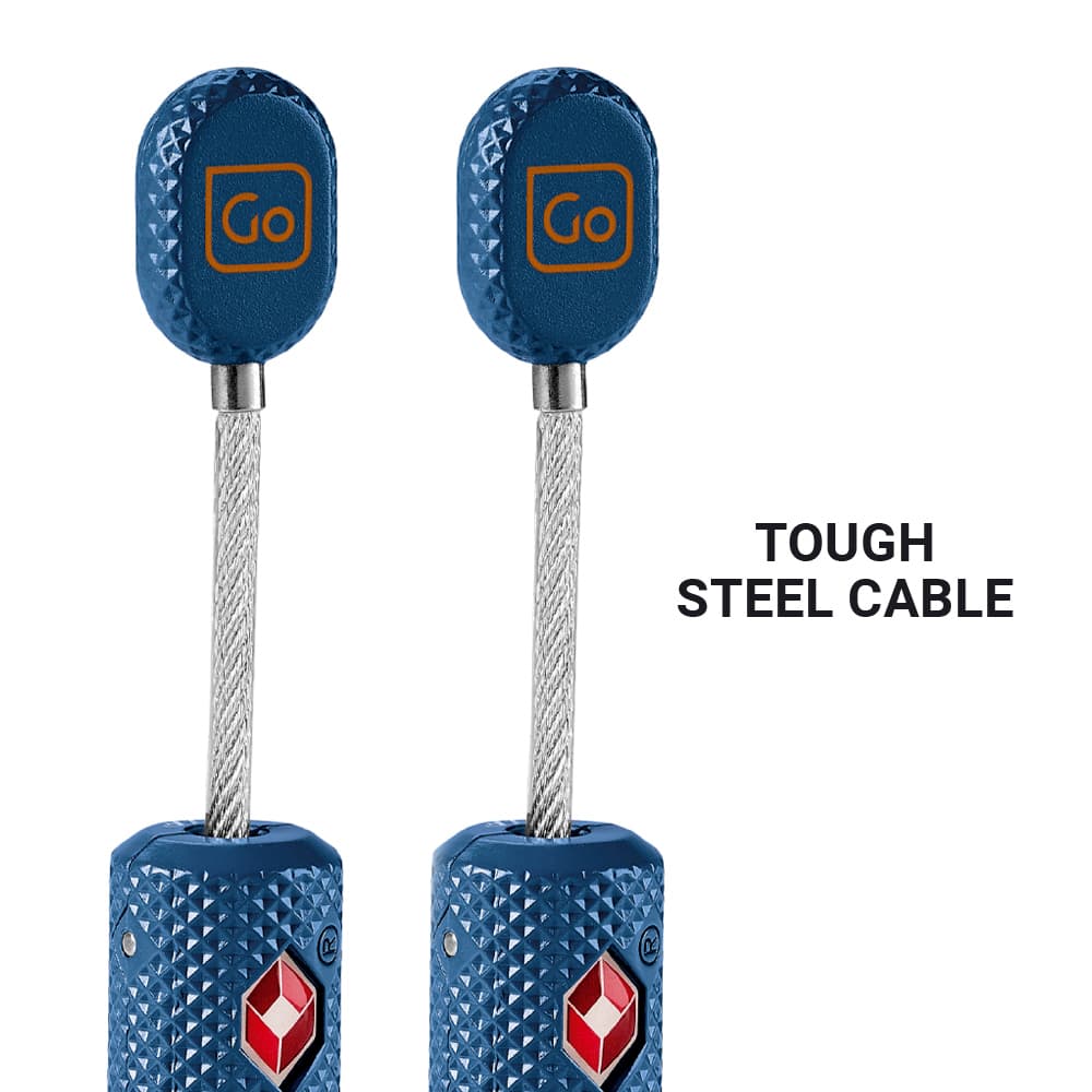 Cable Key Twin Padlocks TSA lifestyle b