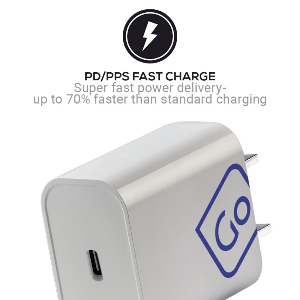 USA USB-C GaN Charger + (30W PD) lifestyle c