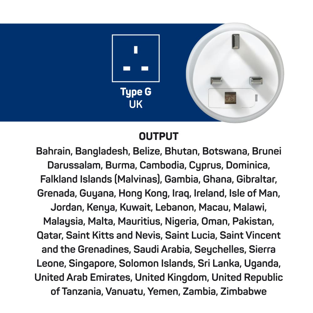 AUS/China-UK Adaptor lifestyle e
