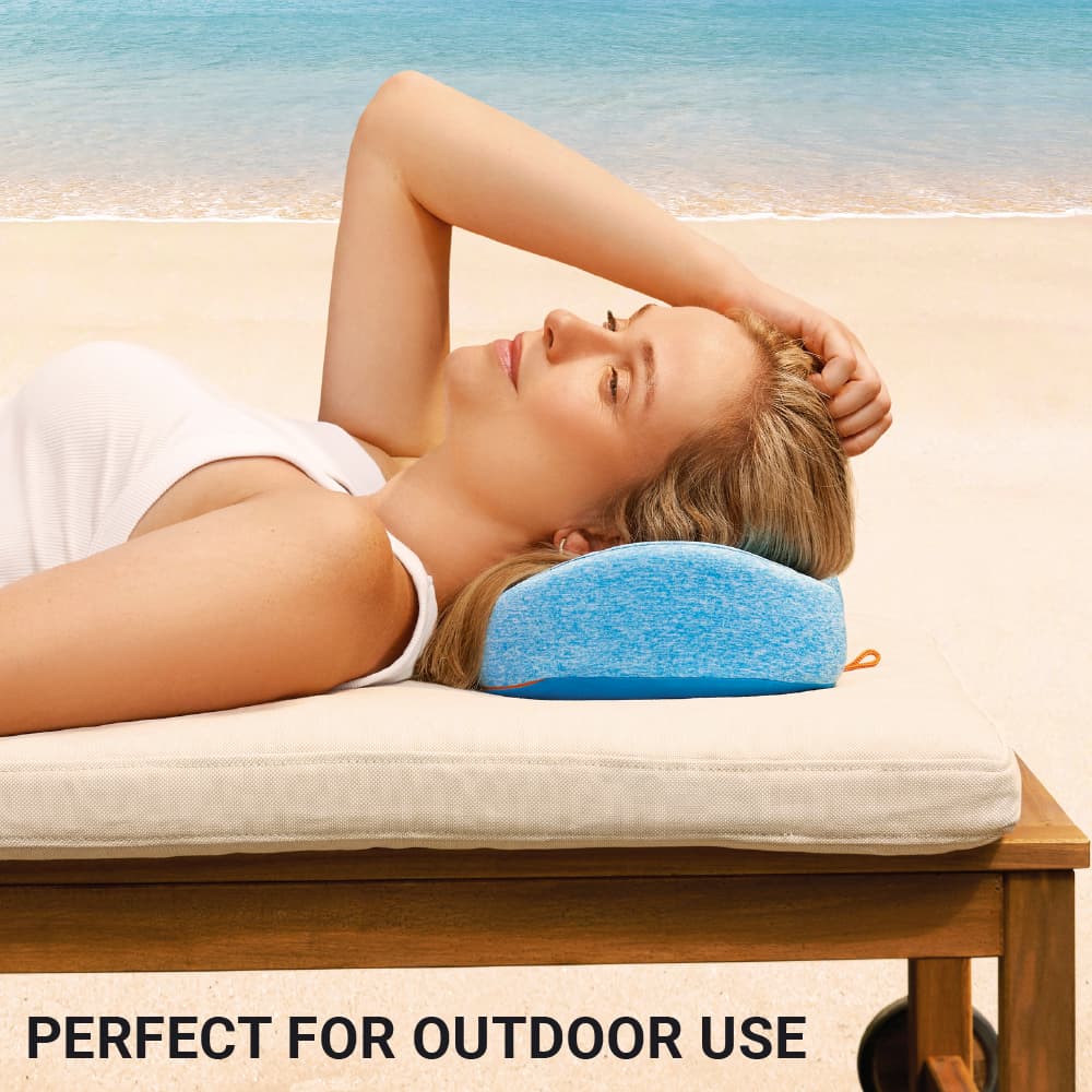 Water Resistant Memory Lounger (Blue) lifestyle e