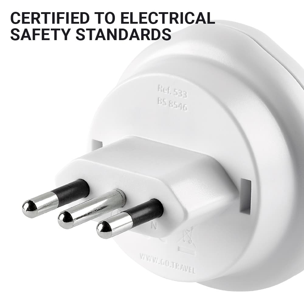 UK-Italy Adaptor lifestyle c