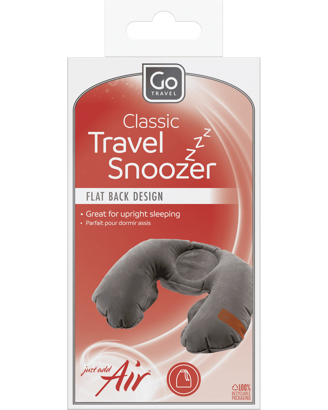 Classic Travel Snoozer - Gun Metal