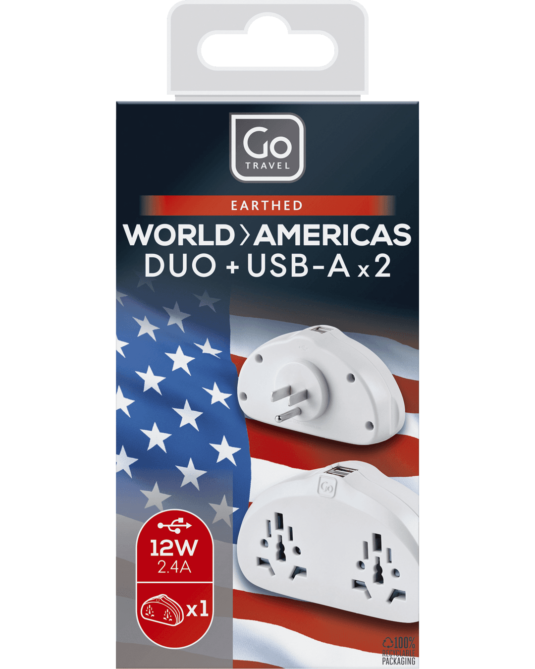World-USA USB-A Adaptor Duo