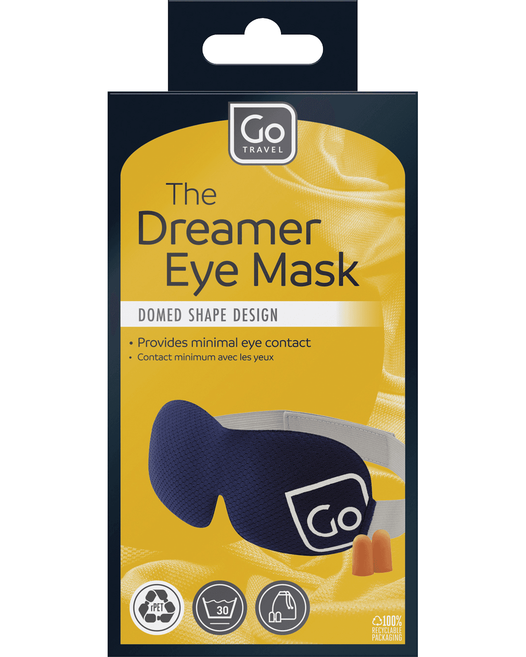 The Dreamer Eye Mask - Dark Blue Split